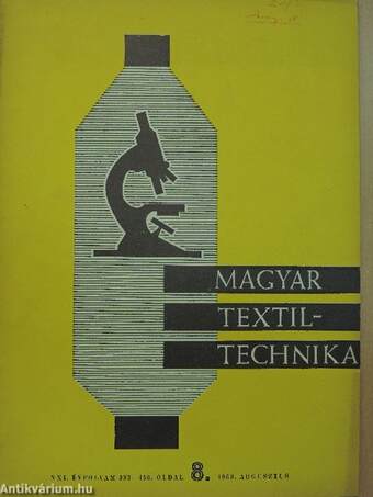 Magyar Textiltechnika 1969. augusztus
