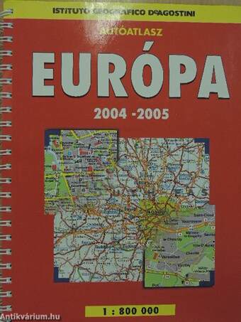 Európa autóatlasz 2004-2005