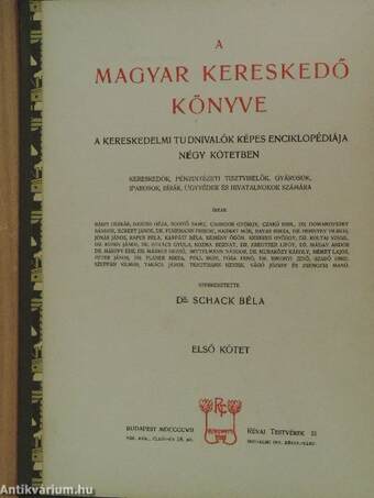 A magyar kereskedő könyve I-IV.