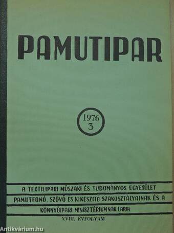 Pamutipar 1976/3.