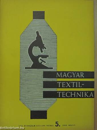 Magyar Textiltechnika 1969. május
