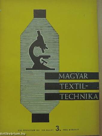 Magyar Textiltechnika 1969. március