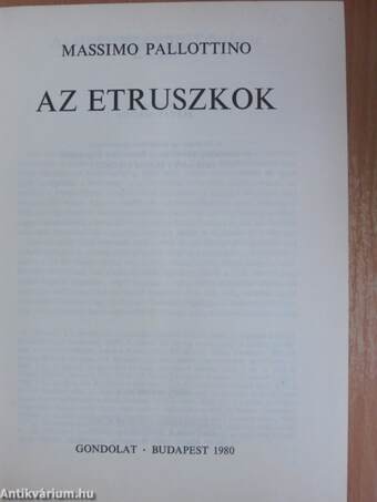 Az etruszkok