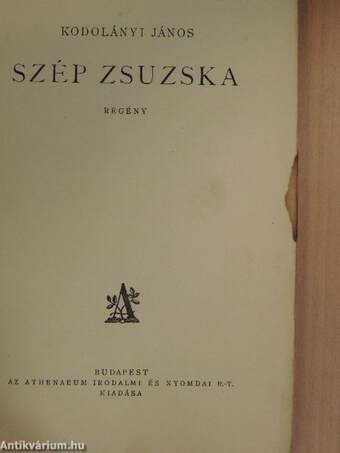 Szép Zsuzska