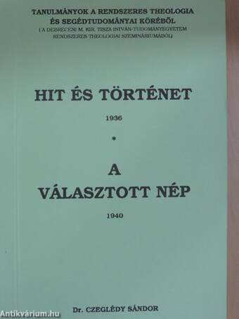 Hit és történet/A választott nép