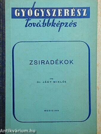 Zsiradékok