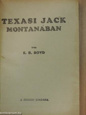 Texasi Jack Montanában