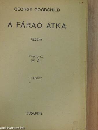 A fáraó átka I-II.