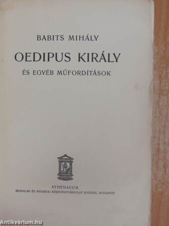 Oedipus király