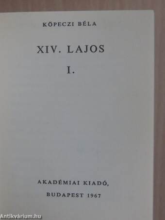 XIV. Lajos I-II.