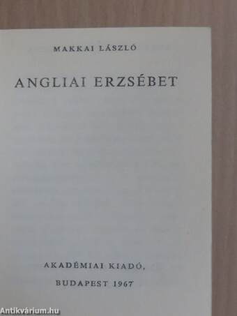 Angliai Erzsébet