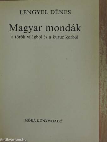 Magyar mondák