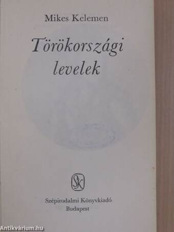 Törökországi levelek