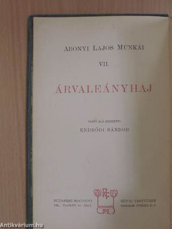 Árvaleányhaj