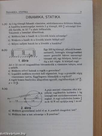 Válogatott érettségi-felvételi feladatok fizikából