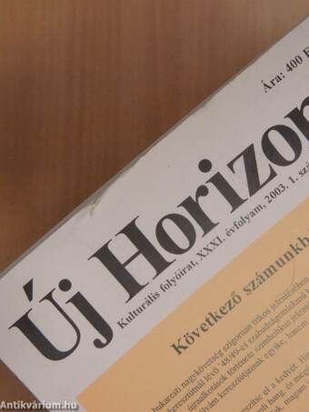 Új Horizont 2003/1-6.