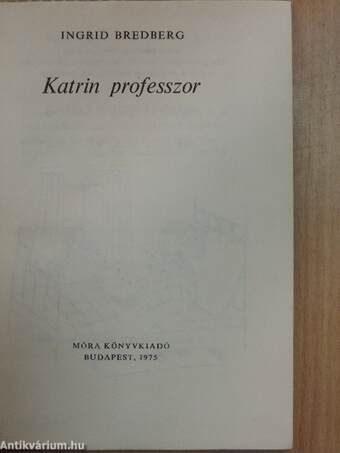 Katrin professzor