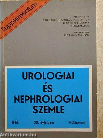 Urologiai és Nephrologiai Szemle 1985. 
