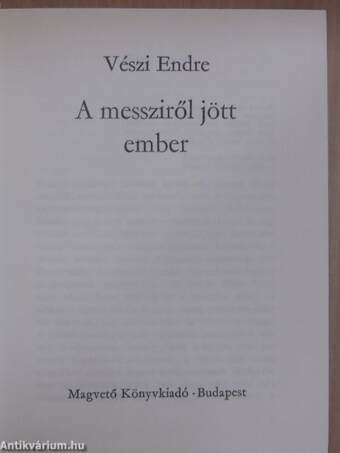 A messziről jött ember