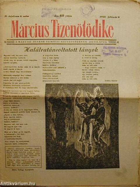 Március Tizenötödike 1948. február 6.