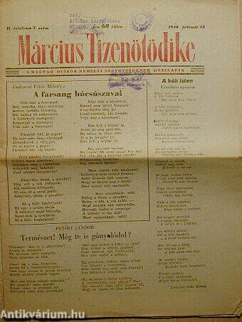 Március Tizenötödike 1948. február 13.