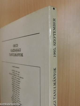 OECD Gazdasági Tanulmányok 1995. szeptember