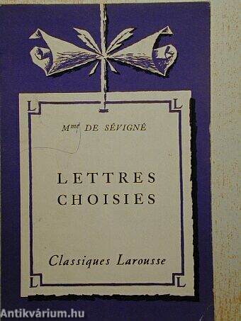 Lettres choisies