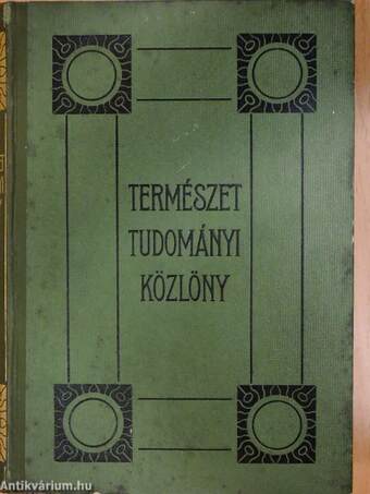 Természettudományi Közlöny 1927. január-december