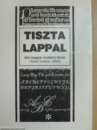 Tiszta lappal