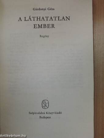 A láthatatlan ember