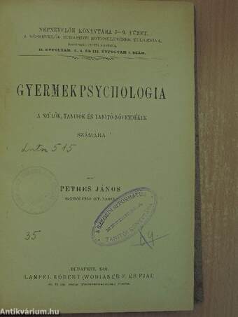 Gyermekpsychologia