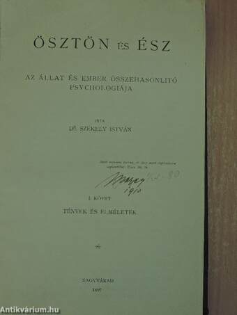 Ösztön és Ész I-II.