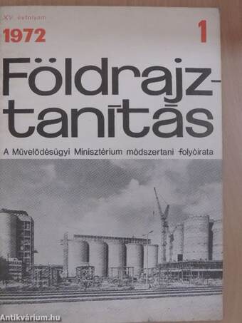 Földrajztanítás 1972/1.