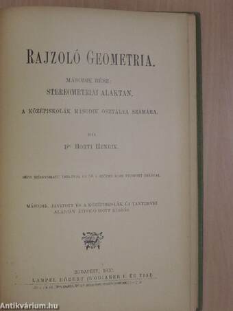 Rajzoló geometria II.