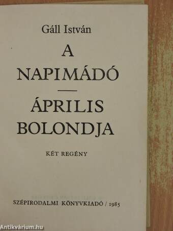 A napimádó/Április bolondja