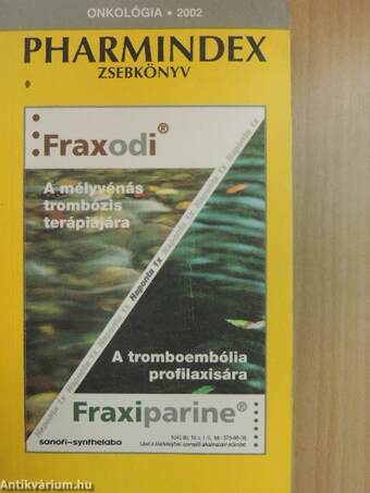 Pharmindex Zsebkönyv 2002.