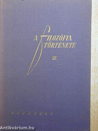 A filozófia története III.