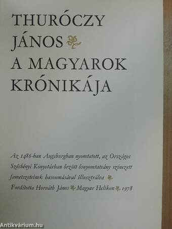 A magyarok krónikája 