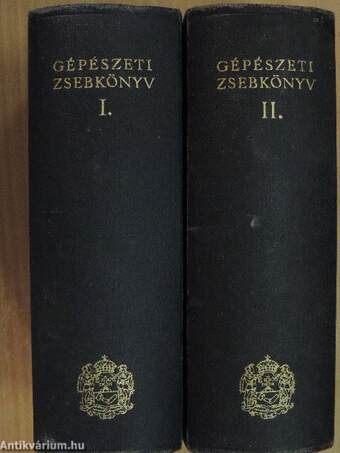 Gépészeti zsebkönyv I-II.