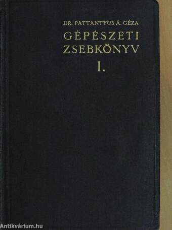 Gépészeti zsebkönyv I-II.