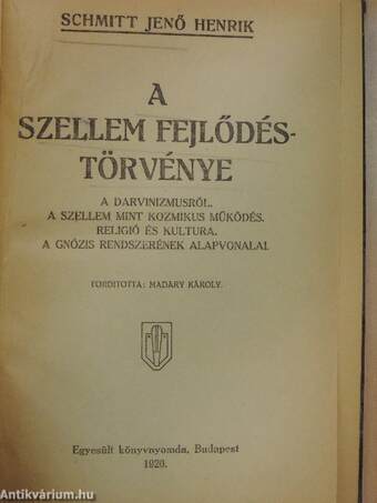 A szellem fejlődéstörvénye/Krisztus