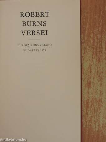 Robert Burns versei