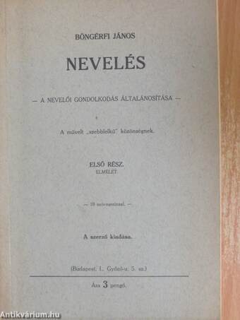 Nevelés I.