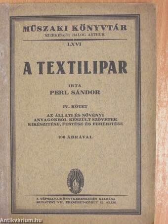 A textilipar IV.