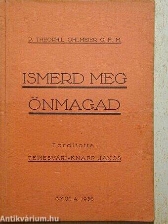 Ismerd meg önmagad