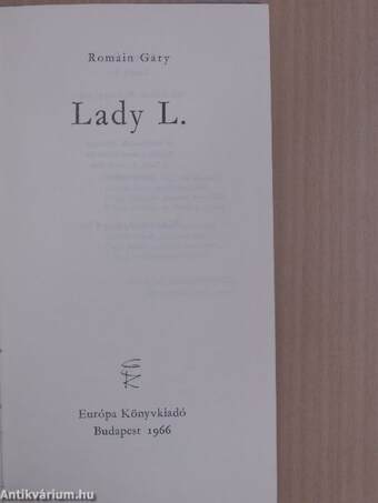 Lady L.