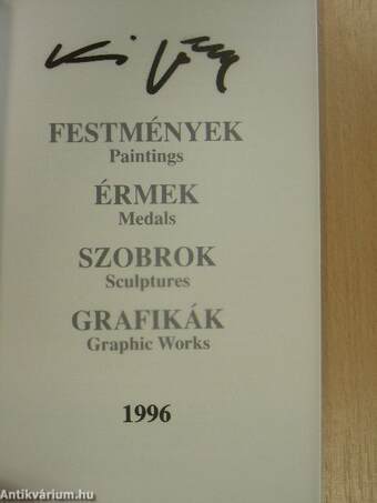 Festmények, érmek, szobrok, grafikák