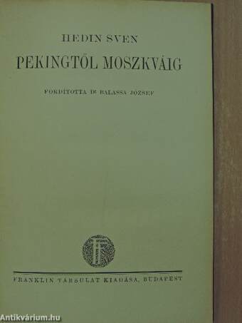 Pekingtől Moszkváig