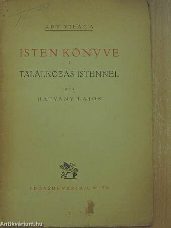 Isten könyve I.