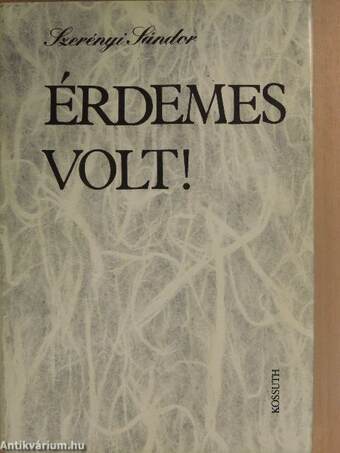 Érdemes volt!